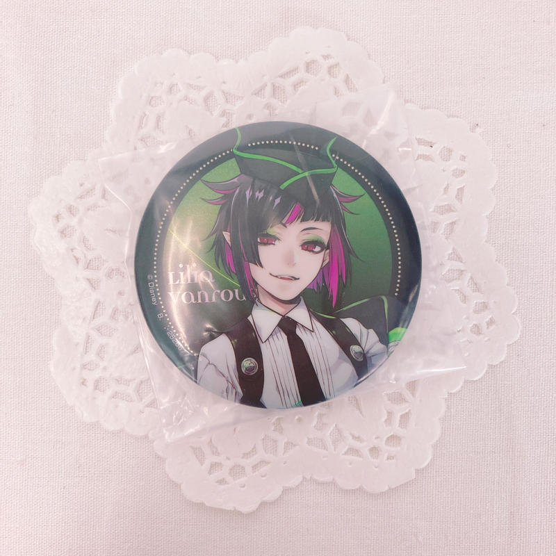 ディズニー ツイステッドワンダーランド カプセル缶バッジ Vol 2 リリア ヴァンルージュ