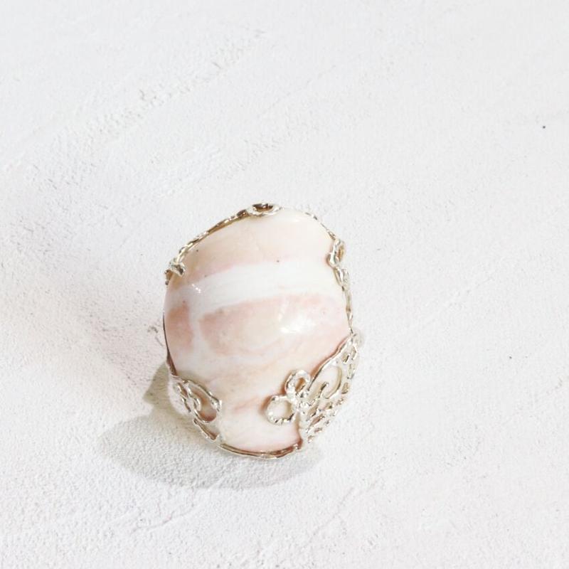 ピンクオパール リング Kiri Popup Onlinestore