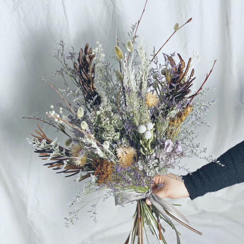 DRY BOUQUET ドライフラワー ブーケ(スターチス×アジサイ×ネコヤナギなど) | I... DRY BOUQUET ドライフラワー ブーケ(スターチス×アジサイ×ネコヤナギなど) | I...