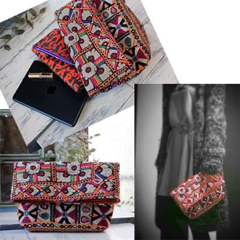 新品》re:new リメイクユニフォームクラッチバッグ #18 M0280 【初回