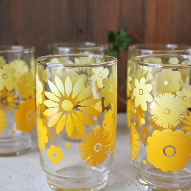 格安saleスタート Lovely5 ５コセット 佐々木ガラス 昭和レトロ 花柄グラス 食器 Kipspub Com