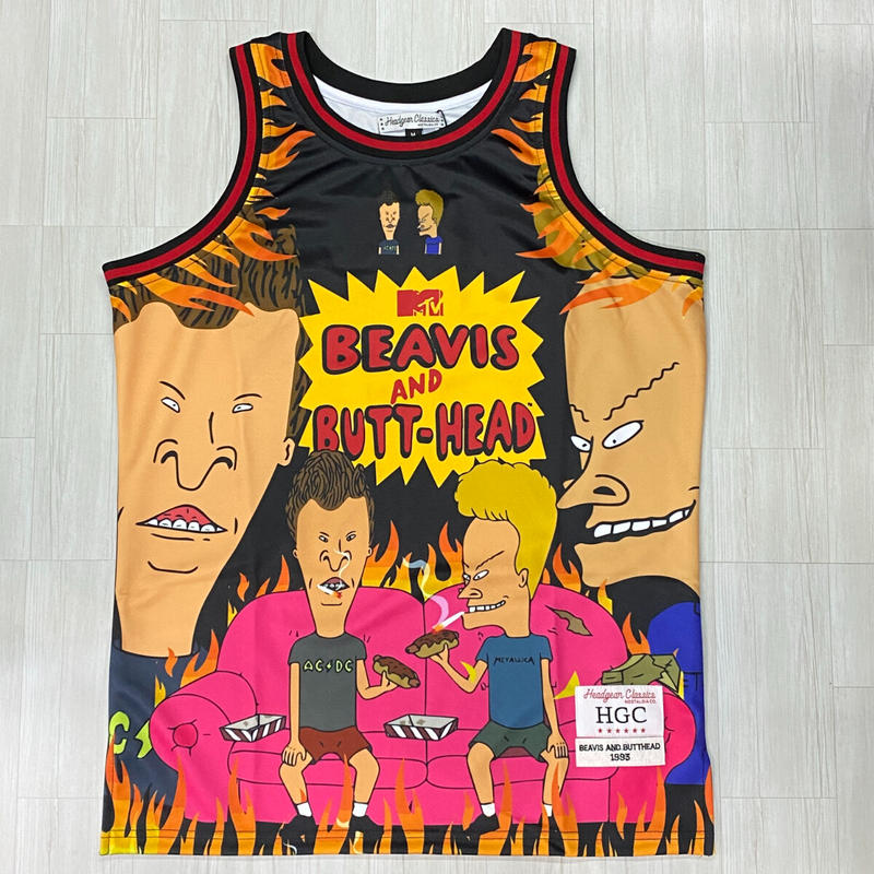 Usa正規品 2xl Headgear Classics ヘッドギアクラシックス Mtv ビーバス バットヘッド Beavis Butt Head バスケジャージー Hgc43 Brandsynariourdu Com