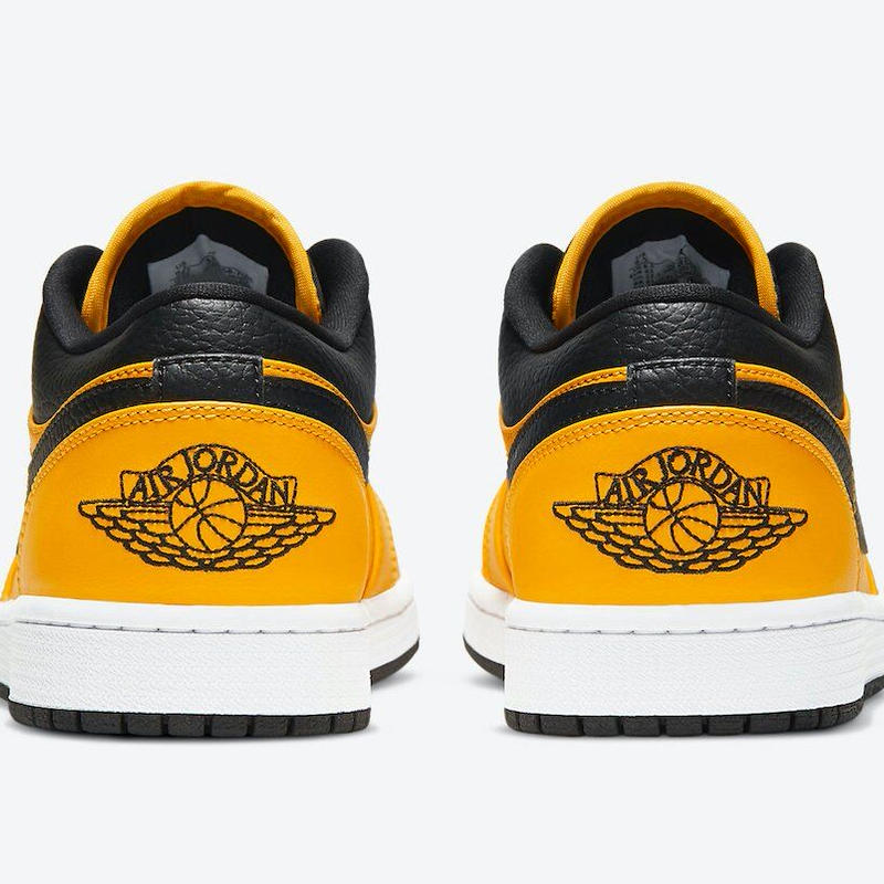 Nike ナイキ Air Jordan1 Low エアジョーダン1 ローカット 黒 黄色 ユニ