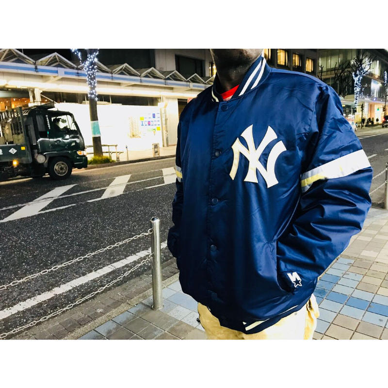YANKEES ヤンキース スタジャン ジャケット STARTER スターター-