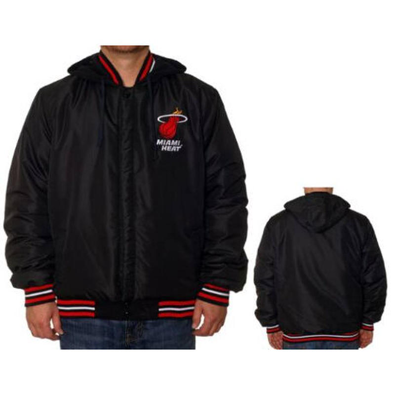 Nba公認 Jhデザイン Nba マイアミ ヒート Heat リバーシブル スタジアムジャンパ