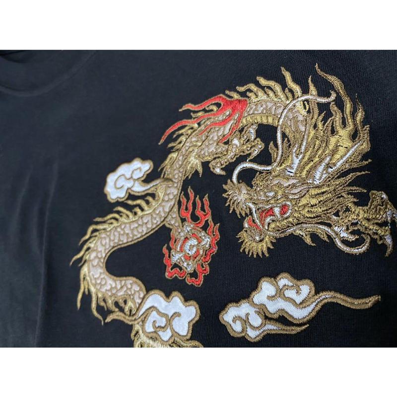 Sale 横須賀名物 スカジャン ｔシャツ 刺しゅう スカt 龍 ドラゴン Dragon