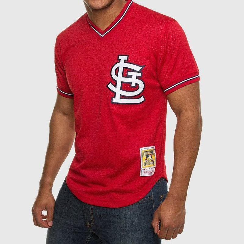 MitchellNess ミッチェルネス BPジャージ MLB公式 セントルイス Card... MitchellNess ミッチェルネス BPジャージ MLB公式 セントルイス Card...