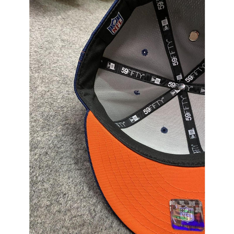超人気新品 Nfl 帽子 キャップ 59fifty 紺 ブロンコス デンバー Broncos ニューエラ Newera 100周年記念モデル 7 1 4 限定 アメフト 公式 Usa正規品 帽子 Www Listentotheworld Net
