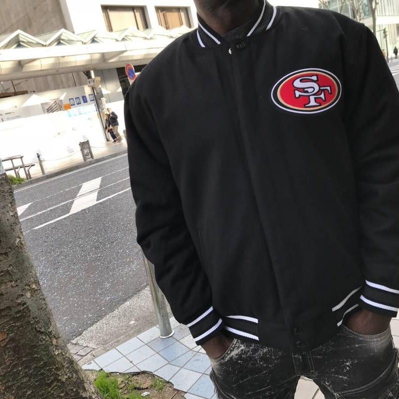 ポスターフレーム NFL 49ERS スタジアムジャンパー - スタジャン