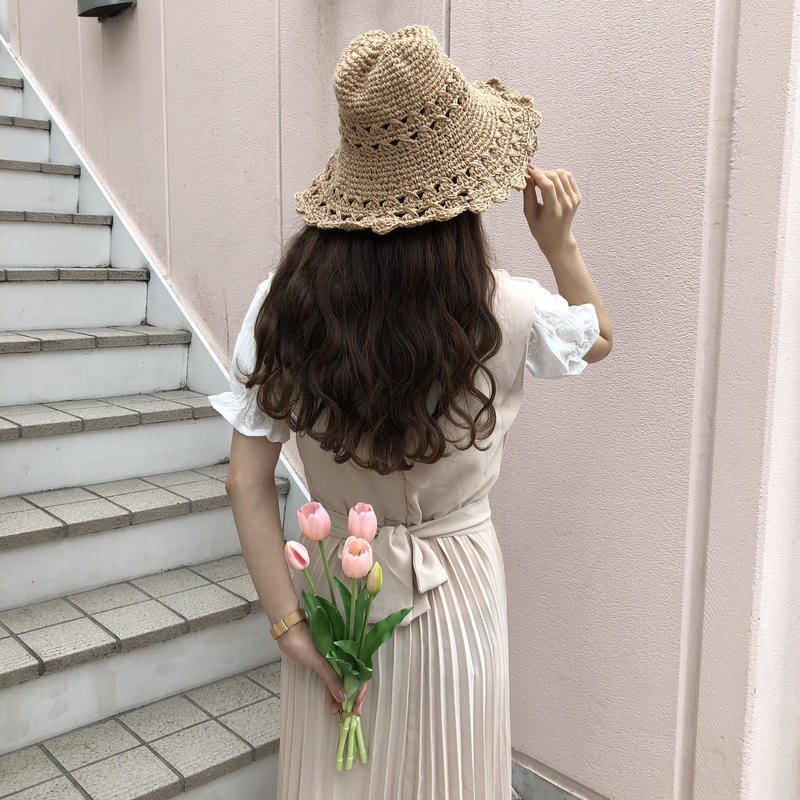 テーラードプリーツワンピース 192 6010 Deisy Lotte