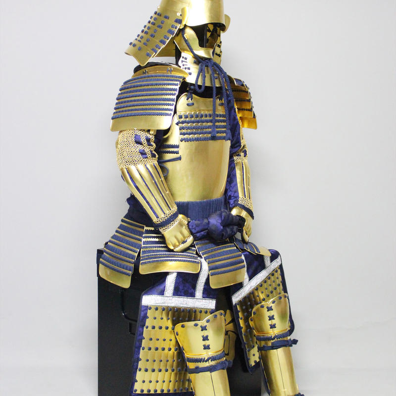 甲冑】徳川家康 甲冑師 平安水宝 作 正絹織 兜 鎧 どうする家康