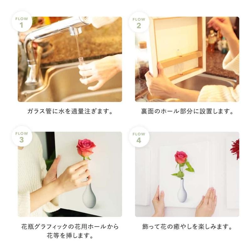 ミッキーマウス アート 花瓶 Disney Canvas