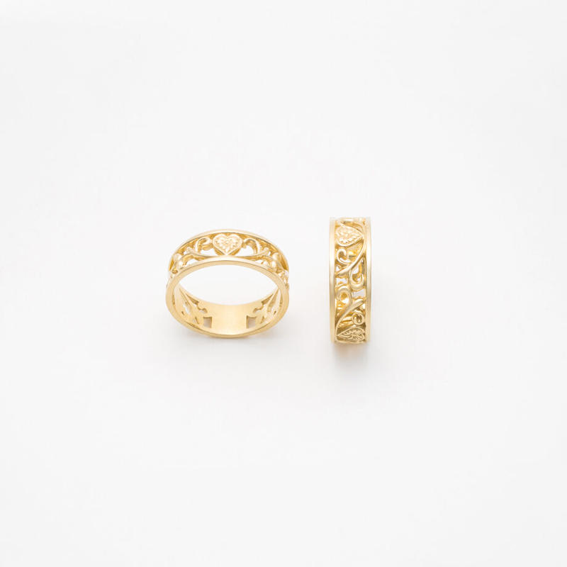 arabesque ring / gold | o'my