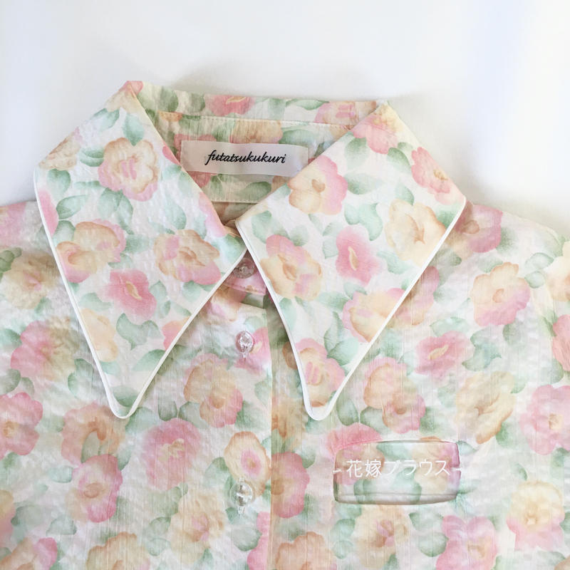 美品】futatsukukuri 花嫁ブラウス ベールブラウス