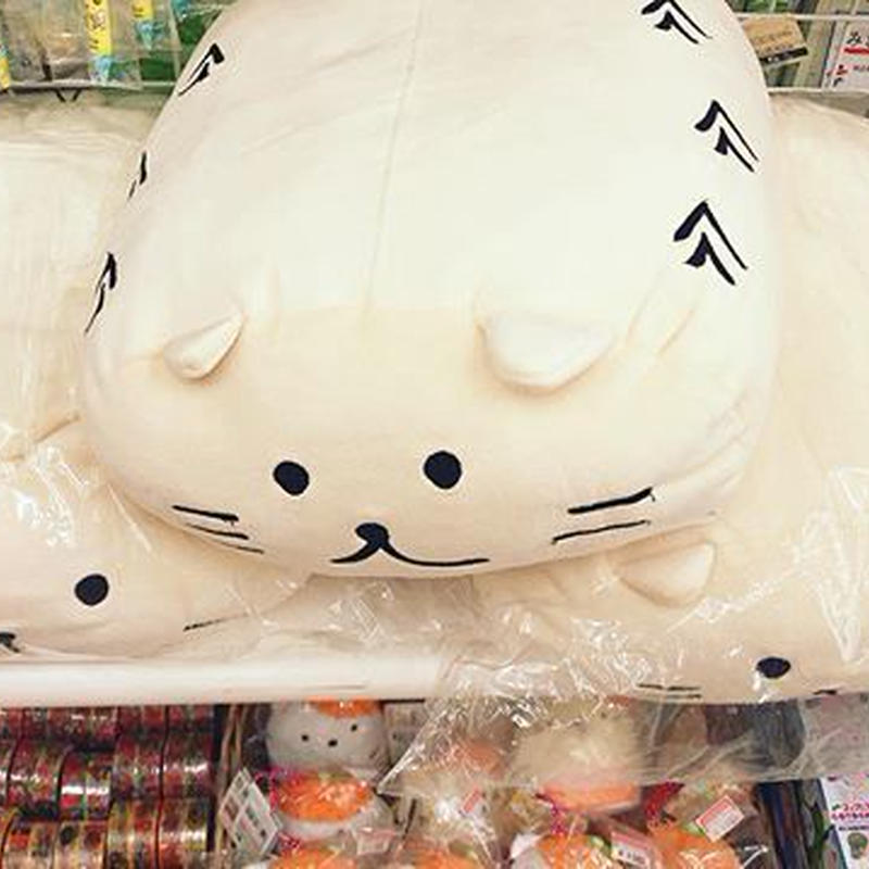 ししゃもねこもちもちクッション 道後お土産センター 絣屋本店 絣屋支店