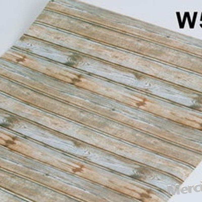 50m 木目調 茶 ベージュ W5028 壁紙シール アンティーク 木目 板 柄 ウォールペ