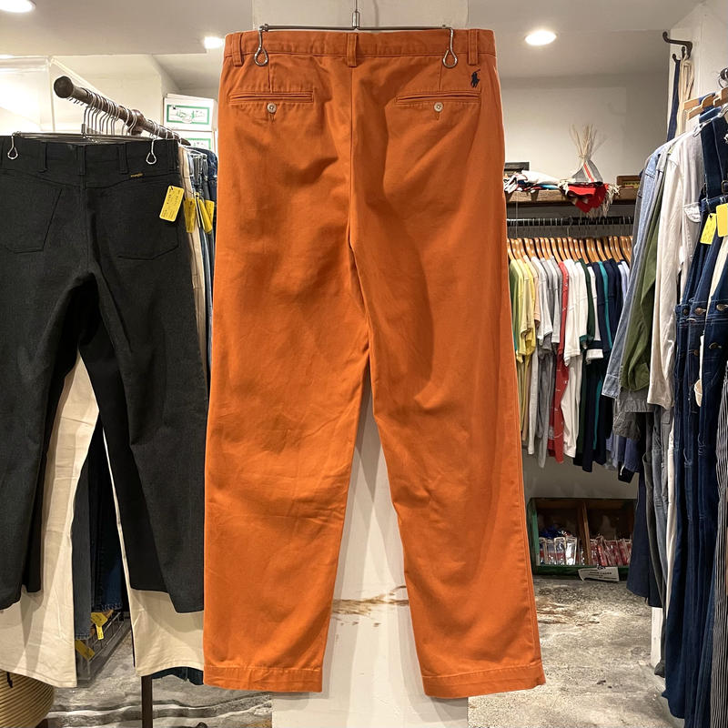 POLO by Ralph Lauren PRESTON PANT チノパン オレンジカラー... POLO by Ralph Lauren PRESTON PANT チノパン オレンジカラー...