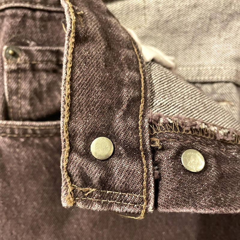 Levi's 501 90年代 リーバイス 先染め カラーデニム 赤茶系 USA製 1992 