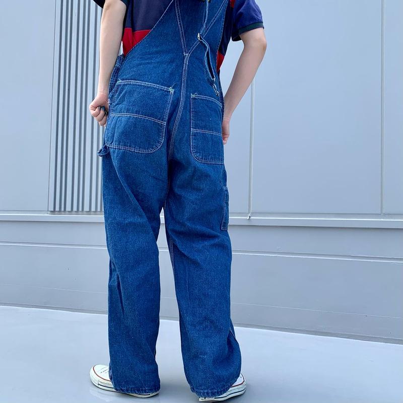 60sビンテージ/WASHINGTON DEE CEE/デニムオーバーオール bckediri