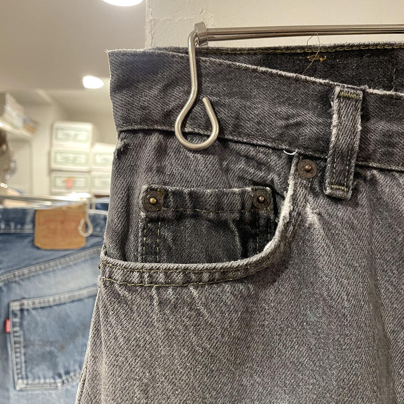 買い取り買い取り90s USA製 Levi's 501 リーバイス ブラック デニム