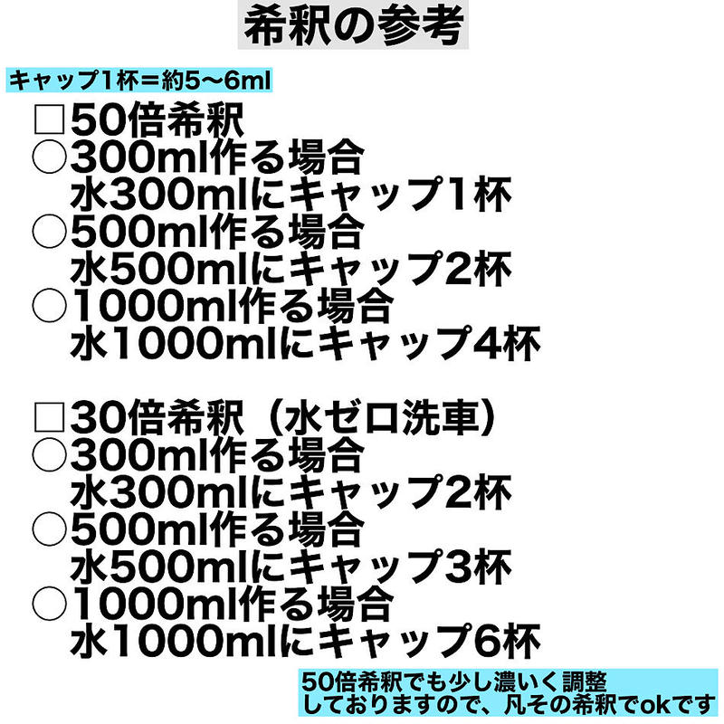 ルッソグロス リンスレス洗車 水道設備がない環下の方に 洗浄 艶出しがこれ一本で 極艶 ムラ
