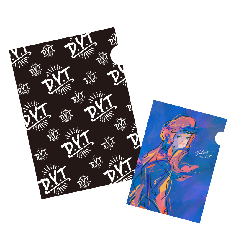 クリアファイルセット A5サイズ2枚組 D Y T Store