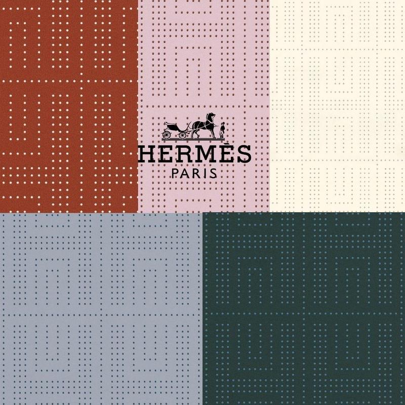 Hermes 壁紙 エルメス H Pointille Eccobebe