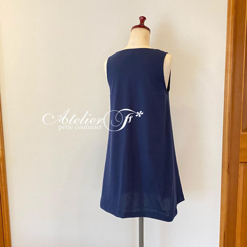 ノースリーブチュニックの型紙 ダウンロード Atelier F アトリエエフ ノースリーブチュニックの型紙 ダウンロード Atelier F アトリエエフ