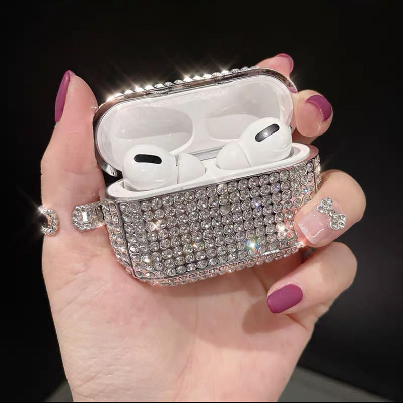キラキラストーンairpods Airpods Proケース3色 Ecrea Acces