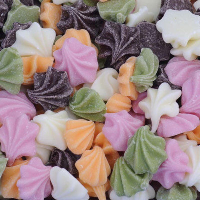 キッスチョコミックス たっぷり５００ｇ お花のような貝殻のようなチップチョコ おつまみチョコ