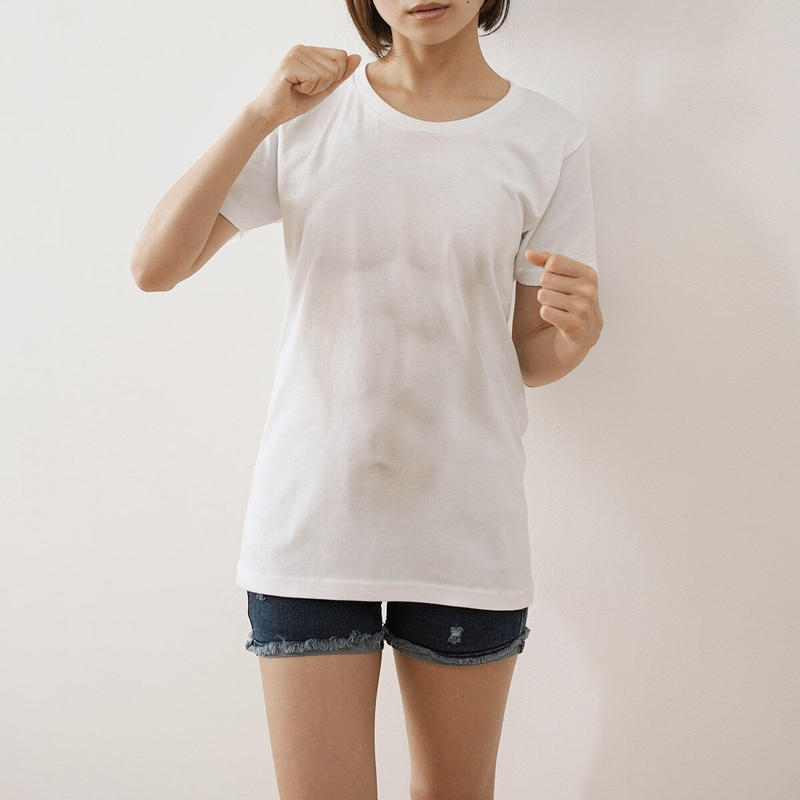 うっすらと筋肉が見える妄想マッピングｔシャツ Ekōd Works