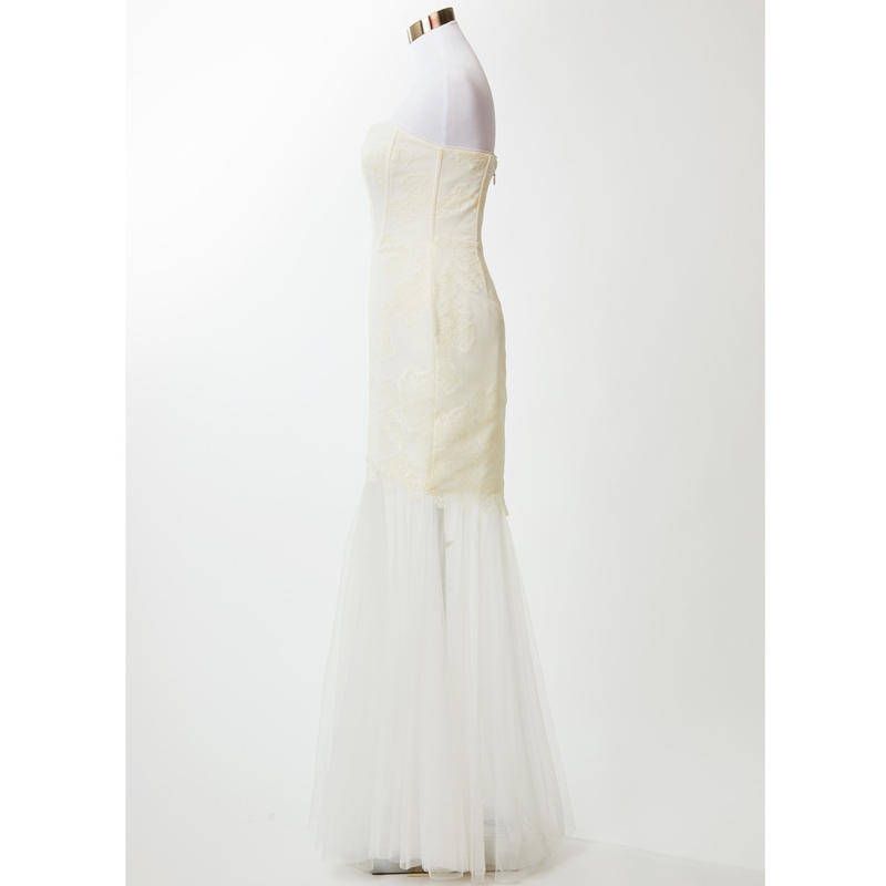 bgmaxazria レースチュール ロングドレス Elemond bgmaxazria レースチュール ロングドレス Elemond
