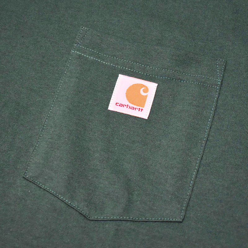 Carhartt カーハート ポケット Tシャツ ハンターグリーン Pocket S S Te