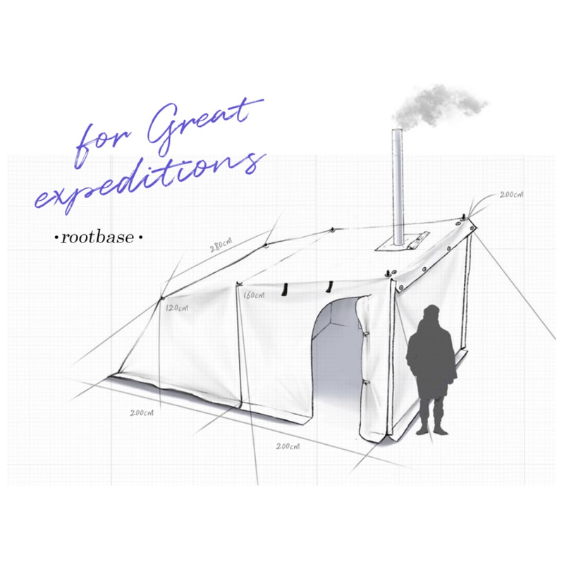 16ft】ルートベース テント rootbase tent | Emon SELECT