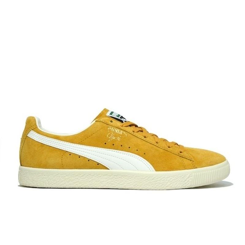 Puma Clyde Premium Gold プーマ クライド ゴールド スエード En