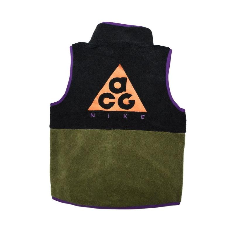 Nike Acg Vest Night Purple Black ナイキ フリース ベスト