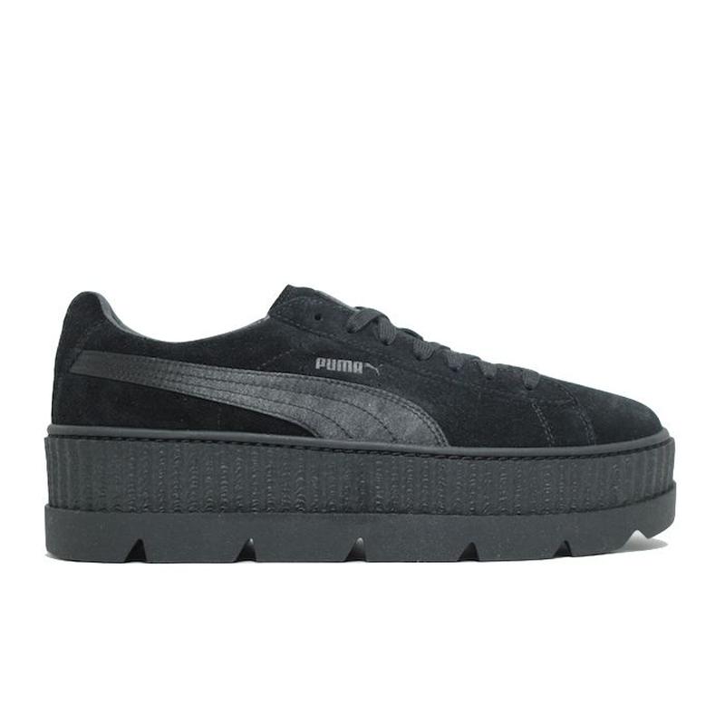 Puma Rihanna Cleated Creeper Suede Black Fe