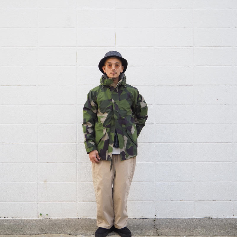 スウェーデン軍 ECWCS PARKA L-regular スカンジナビアカモ 実物