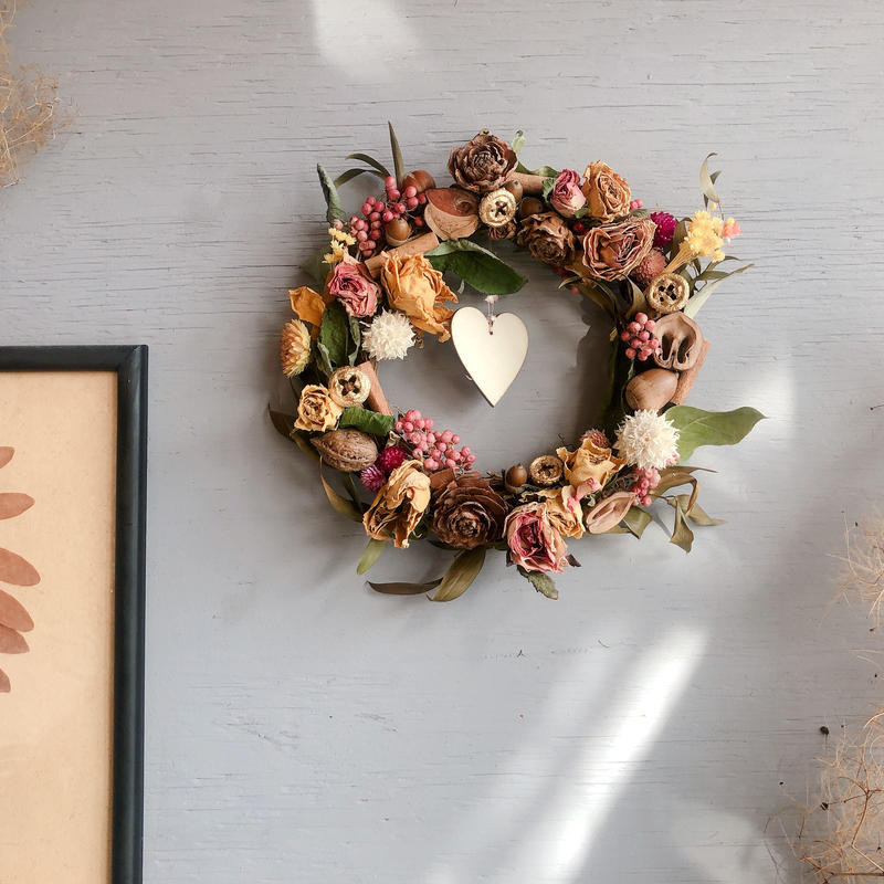 ドライフラワーリース作りキット Enpitudo