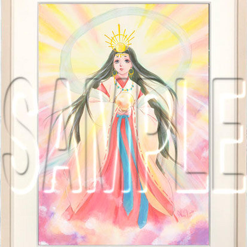 配送 奉納画 天照大御神 高田明美 複製原画 エンタバアキバ Online Store
