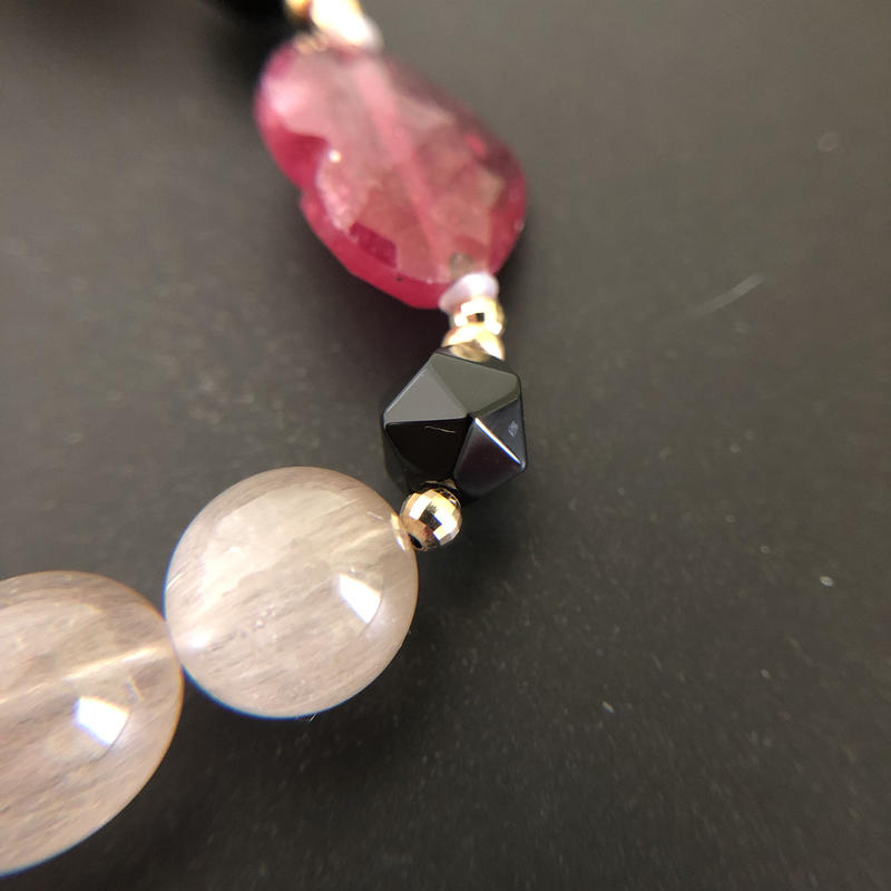 紫③ 宝石の女王◇ルビー◇ブレスレット 約10㎜ | kinderpartys.at