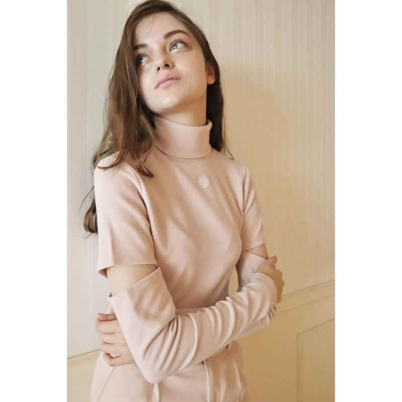 Eé arm cut high neck (5color) | épine