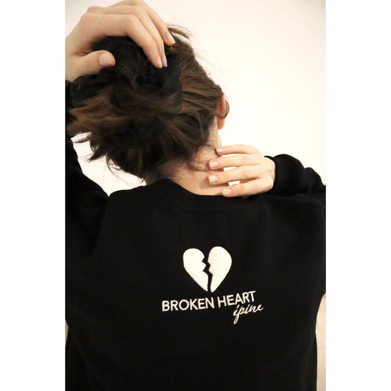 正規販売店] epine Heart Broken heart sweat bigmanlandscaping.com