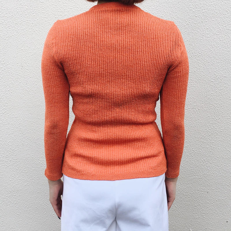 Courreges Knit Orange Epine