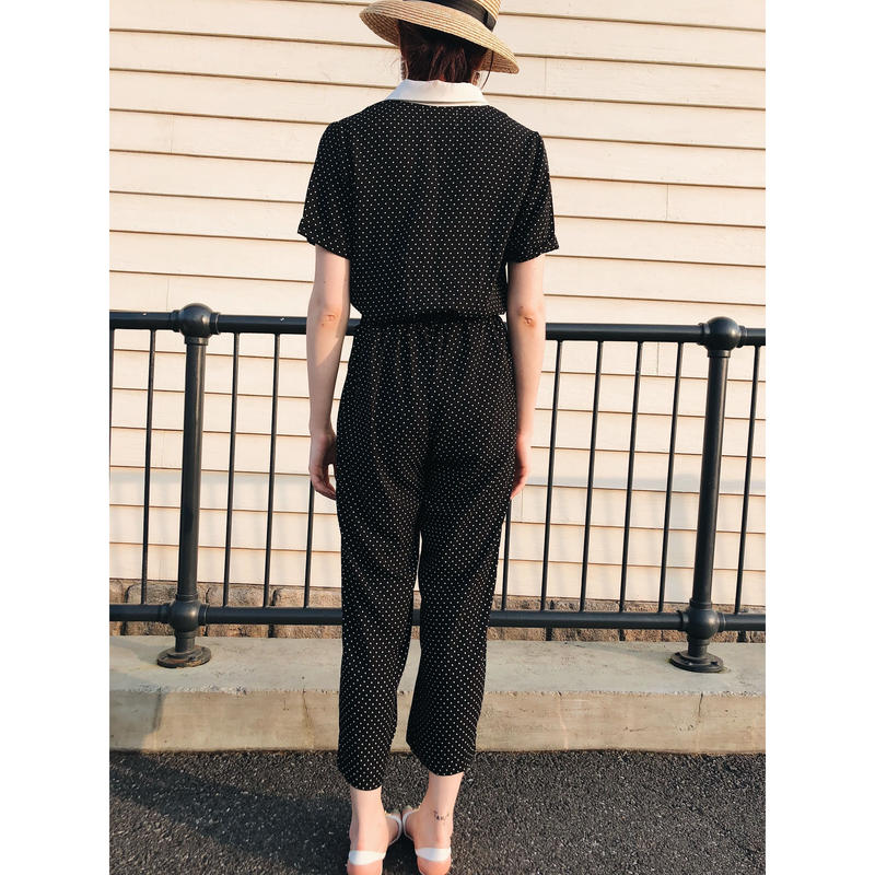 mannish dot rompers | épine mannish dot rompers | épine