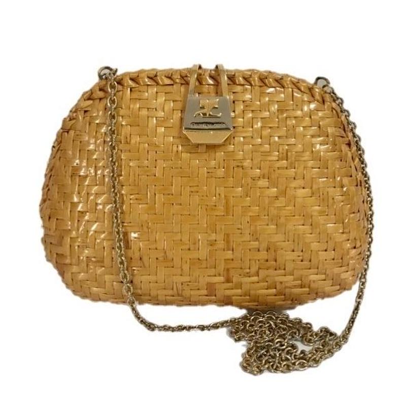Courreges Basket Chain Bag Epine