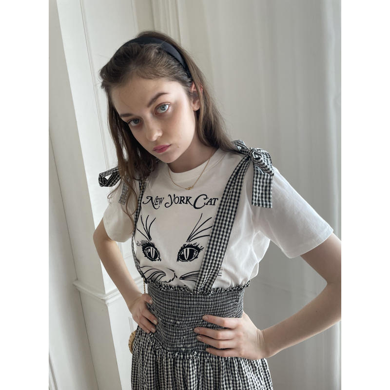 エピヌ epine ribbon gather 2way onepiece