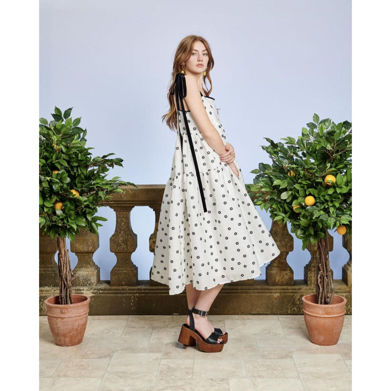 Sister Jane 田中みなみ着用ジャガードミディワンピース