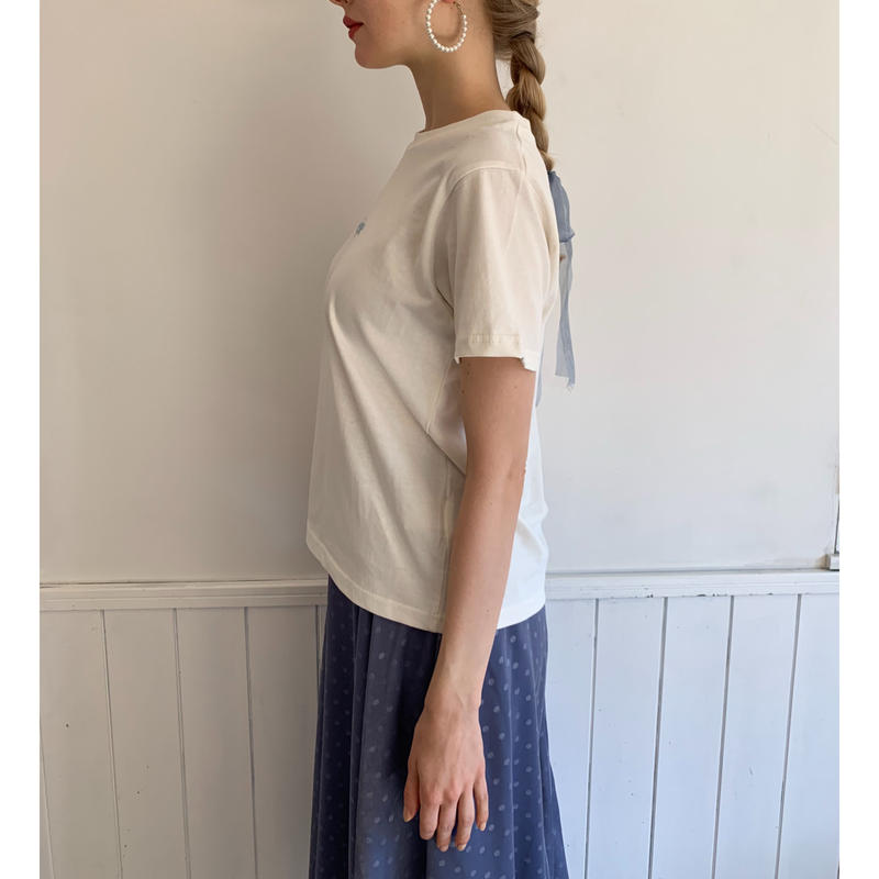 épine embroidery tee Yoghurt | épine épine embroidery tee Yoghurt | épine