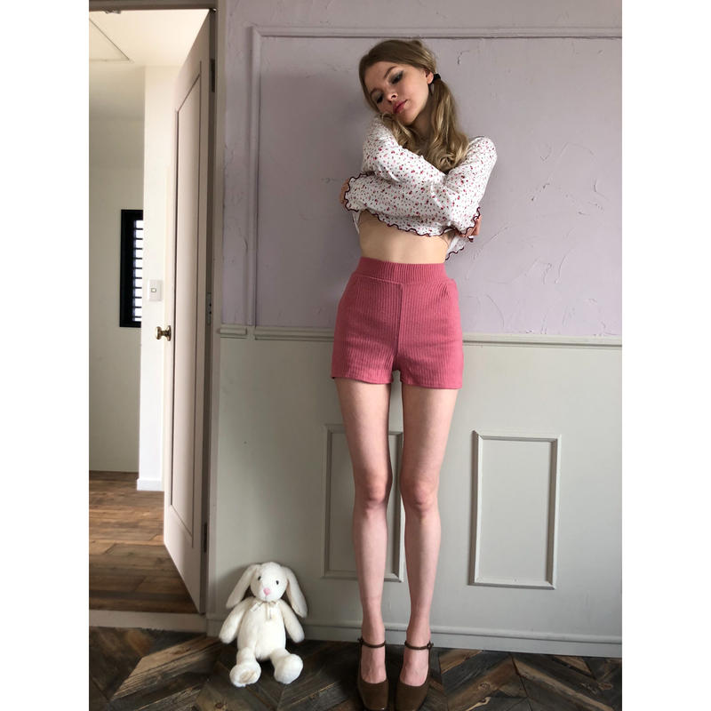 大きい割引 Epine エピヌ ショートパンツ ピンク パンツ Tシャツ ショートパンツ